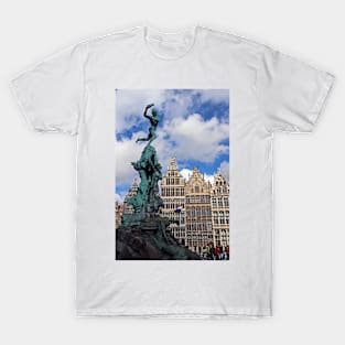 Brabo Fountain - Antwerp, Belgium (VI) T-Shirt